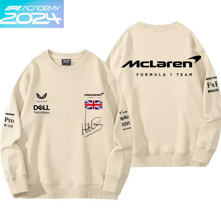 2023 Sweatshirt McLaren F1 homme sans capuche